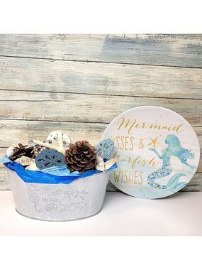 Meet Me By The Sea Nautical Seashell Decor